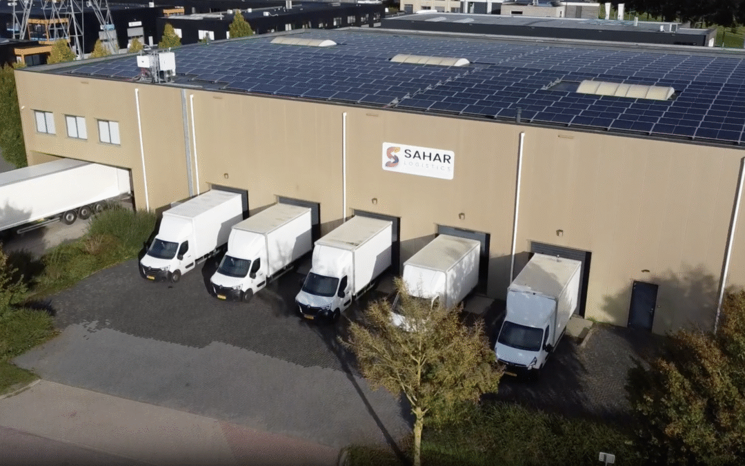 Transportbedrijf SAHAR Logistics BV toont haar nieuwe uitstraling.